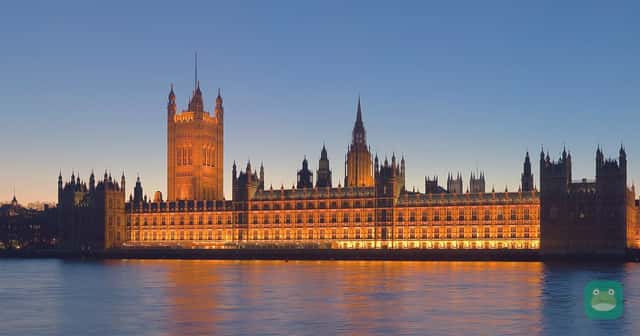 The Palace of Westminster in London. File photo for institutional context.